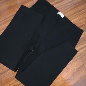 Lena Gabriel black straight leg pants